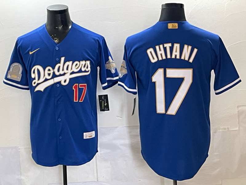 Men Los Angeles Dodgers #17 Ohtani blue Game 2026 Nike MLB Jersey 04010003